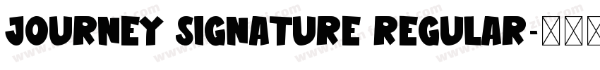 Journey Signature Regular字体转换